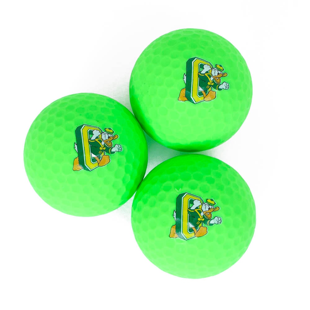 DTO, Wincraft, Green, Balls, Sports, Golf, 3 pack, Neon, 964796